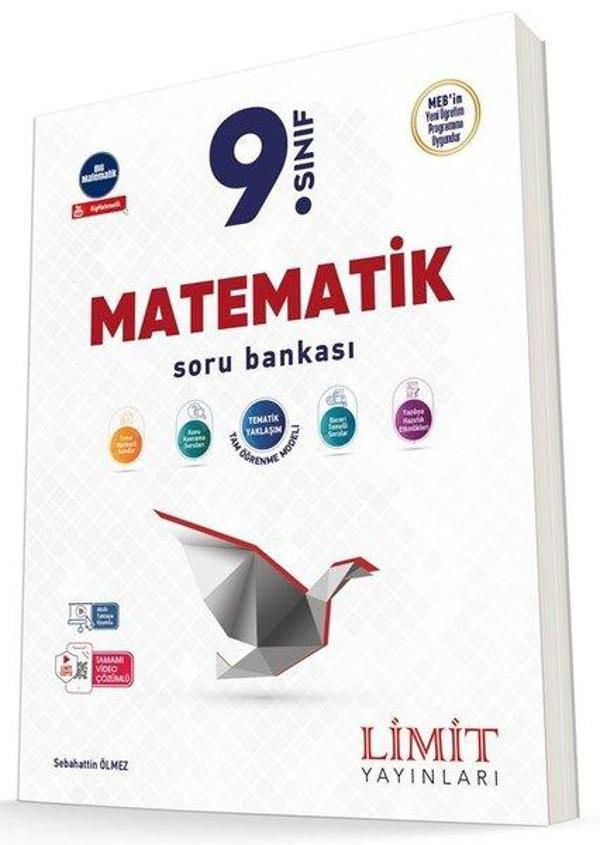 Limit 9. Sınıf Matematik Soru Bankası - Limit Yayınları - Image 1