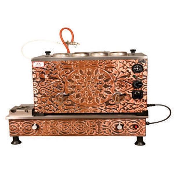 Anka Bakır Turbo Elektrikli Full Otomatik 4 Demlikli 40 Litre Çay Kazanı - Image 1