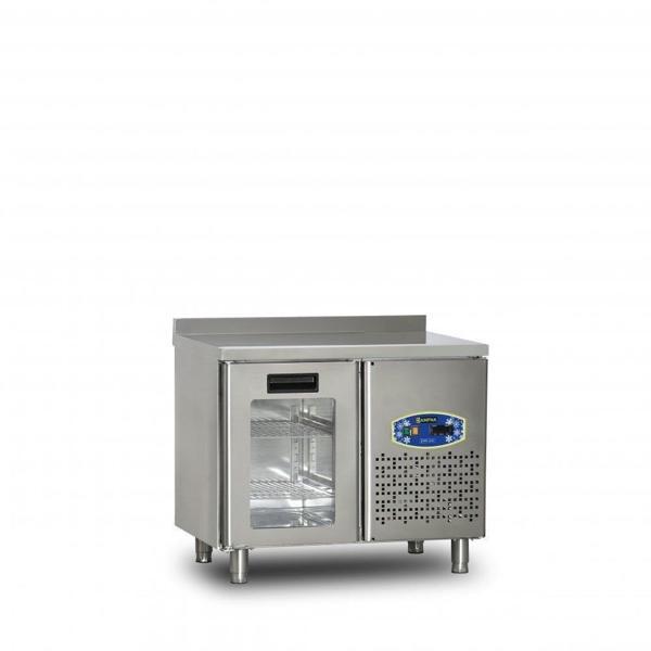 Dampak Tek Kapılı Tezgah Tipi Buzdolabı 155 Litre 304 Çelik - Image 1