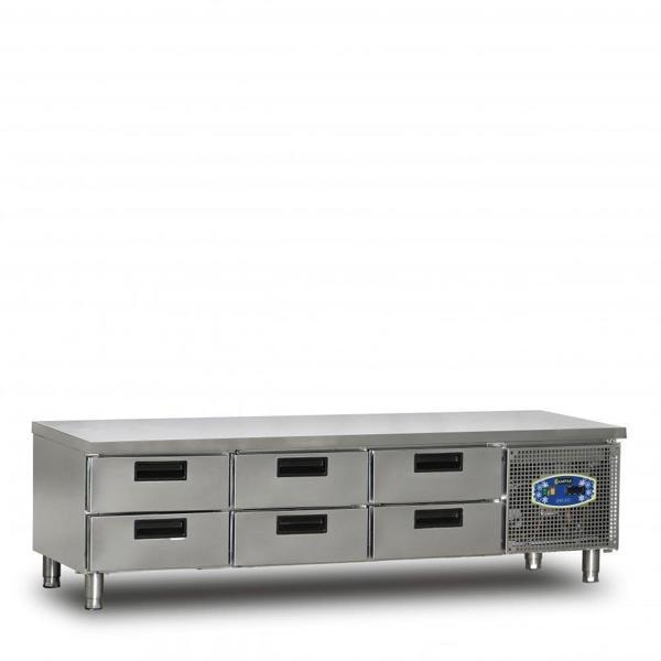 Dampak CİHAZ Altı 6 Çekmeceli Buzdolabı 214 Litre 200 x 60 x 60 (cm) - Image 1