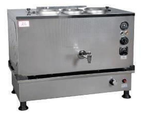 Anka Inoks Pro Kompakt Full Otomatik Çay Makinası Paslanmaz 3 Demlikli 30 Litre Elektrikli Doğalgazlı - Image 1