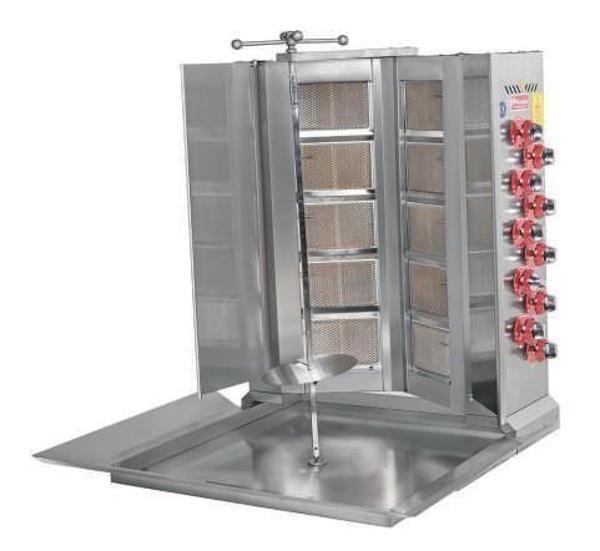 Himaksan Döner Ocağı 6 + 6 Tüplü - Image 1