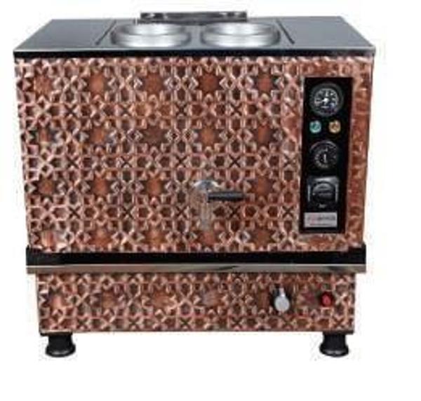 Anka Bakır Pro Kompakt Full Otomatik Çay Makinası 2 Demlikli 20 Litre Elektrikli Tüplü - Image 1