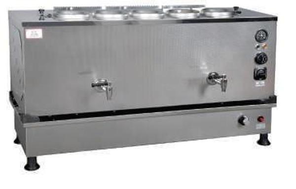 Anka Inoks Pro Kompakt Full Otomatik Çay Makinası Paslanmaz 5 Demlikli 50 Litre Elektrikli Tüplü - Image 1