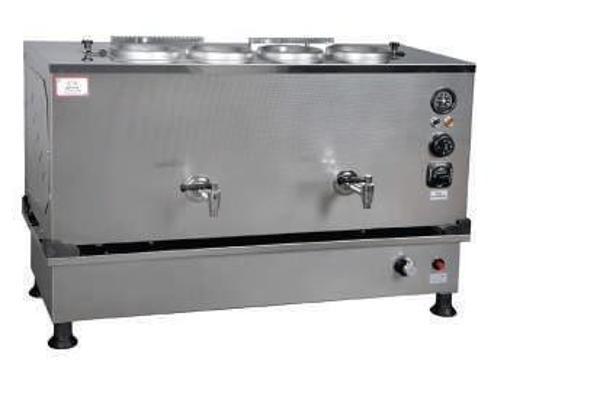 Anka Inoks Pro Kompakt Full Otomatik Çay Makinası Paslanmaz 4 Demlikli 40 Litre Elektrikli Doğalgazlı - Image 1