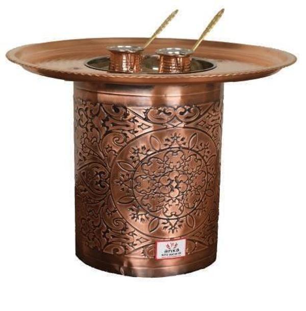 Anka Tepsili Kumda Kahve Makinası Ø50x60 cm - Image 1