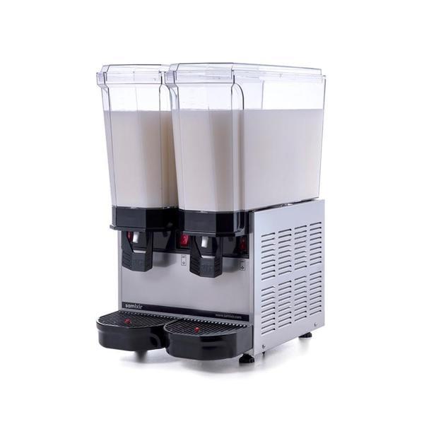 Samixir Klasik Twin 20+20 Lt Karıştırıcılı Soğuk İçecek Dispanseri Makinesi 40-MMI - Image 1