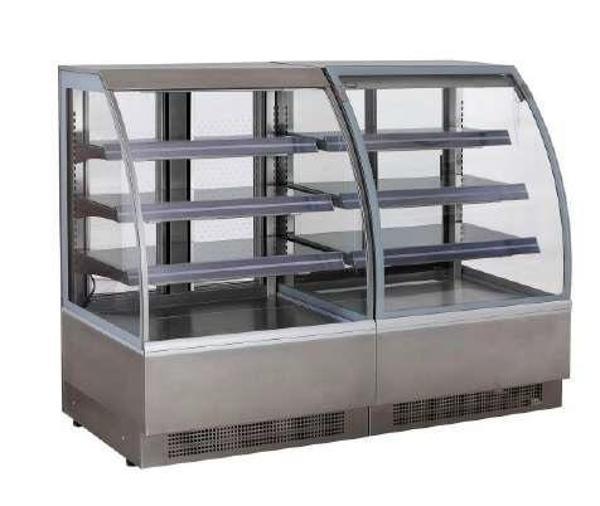 Himaksan Soğuk Pasta Teşhir Dolabı 200 Bombe 200x70x130 - Image 1