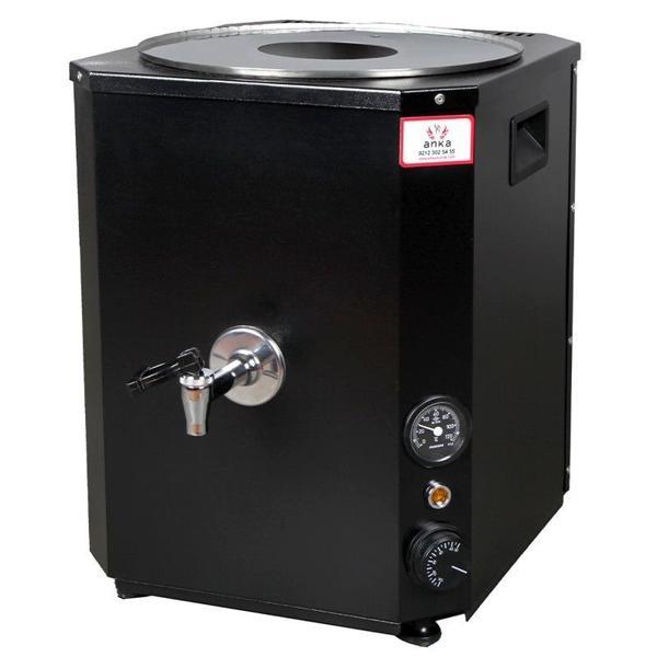 Anka Mini Yeni Nesil Çay Makinası 1 Demlikli 5 Litre Siyah - Image 1