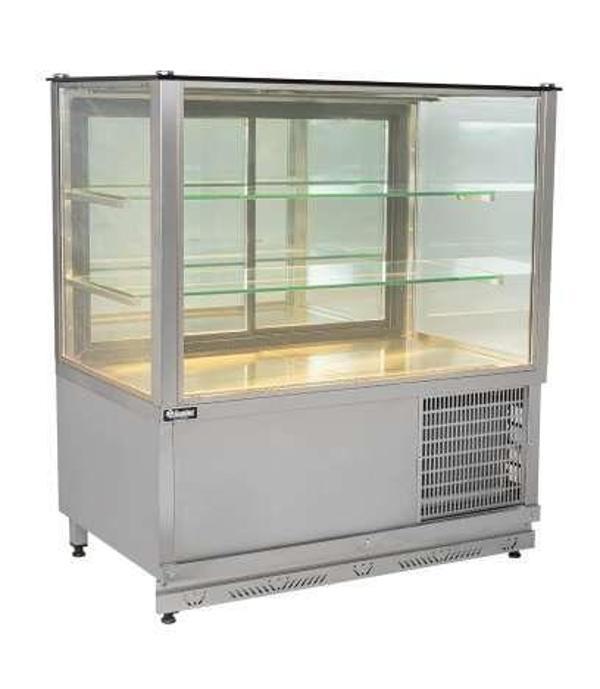 Himaksan Soğuk Pasta Teşhir Dolabı 100 Düz 100x70x130 - Image 1