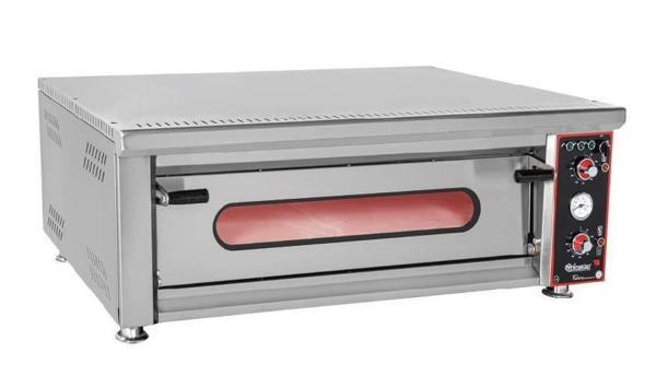 Himaksan Tek Katlı Pizza Fırını Elektrikli 6 Pizza - Image 1