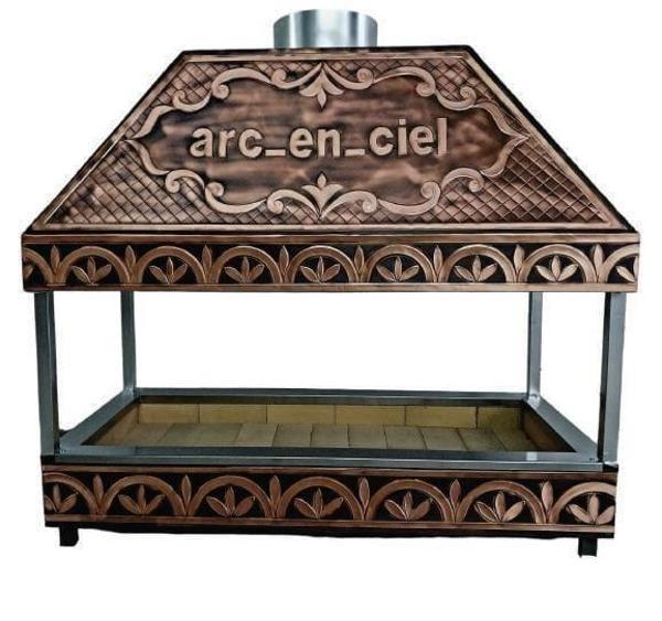 Anka Bakır Eko Kapalı Izgara 200cm - Image 1