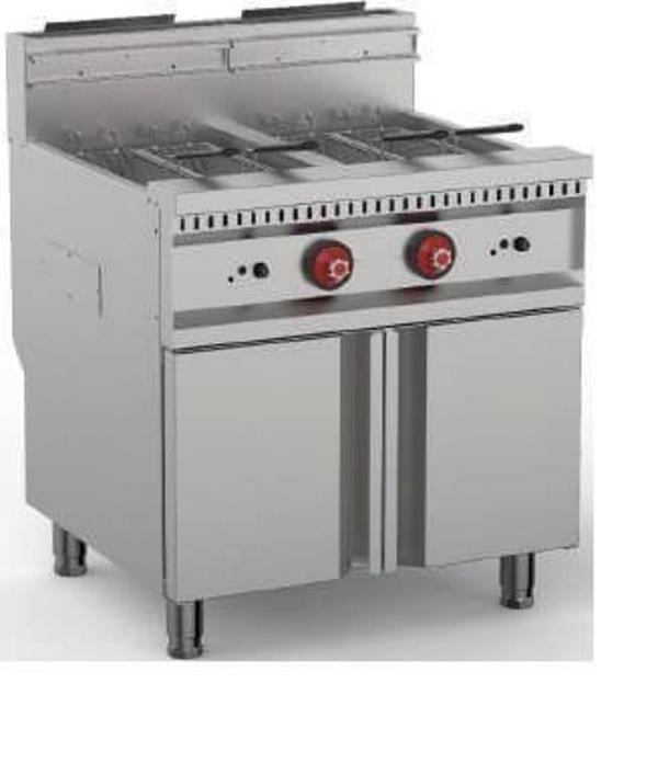 Himaksan  Çiftli Fritöz Dolaplı Doğalgazlı 700 Serisi - Image 1