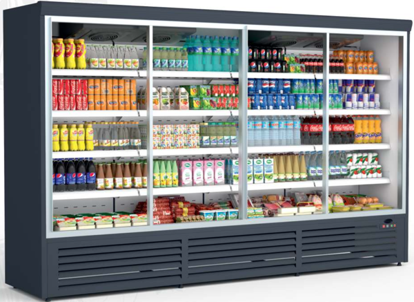 Dampak İçten Motorlu Sütlük Dolabı Beş Kapılı 375 x 69,5 x 204 (cm) - Image 1