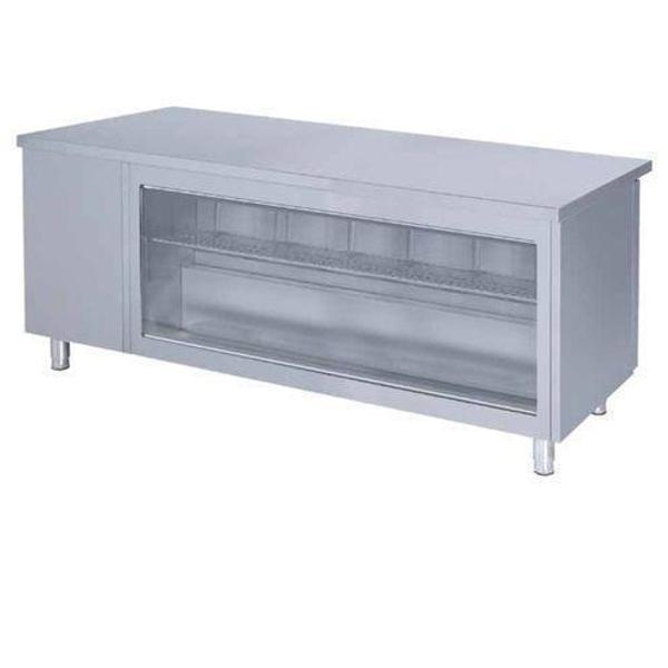 Iceinox Tezgah Tip Gn Buzdolabı Önü Camlı 4 Kapılı 650 Lt - Image 1