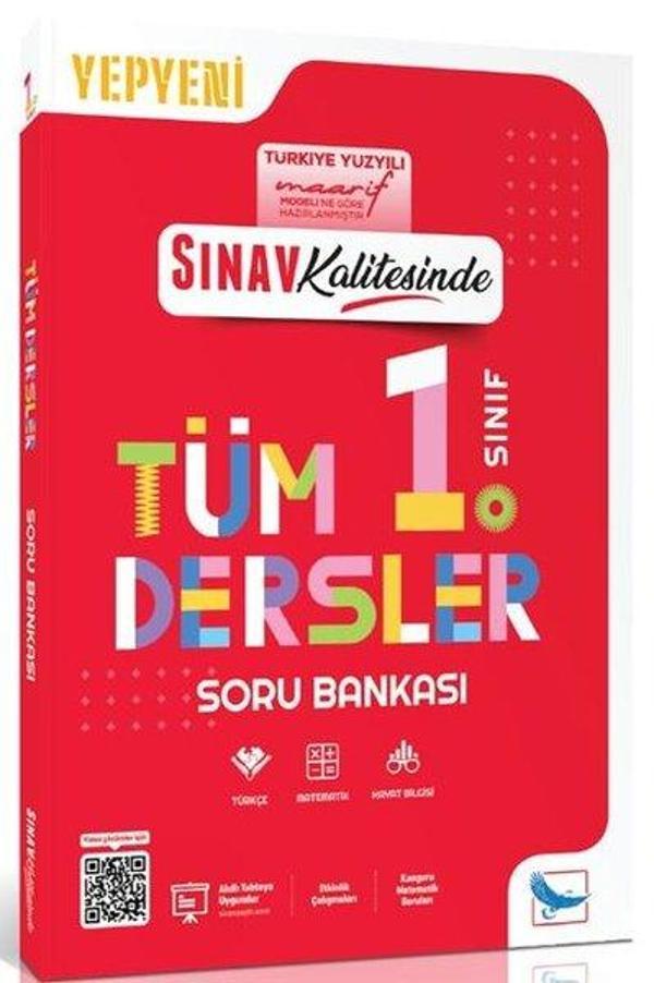 1. Sınıf Tüm Dersler Soru Bankası - Sınav Yayınları - Image 1