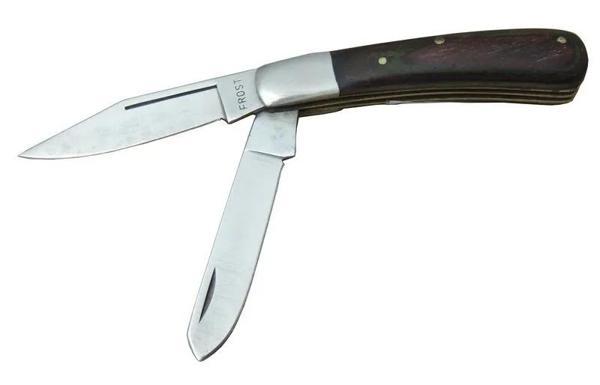 K-29 Falkon Çiftli Çakı 14 Cm - Ahşap Sap, Manuel - Image 1