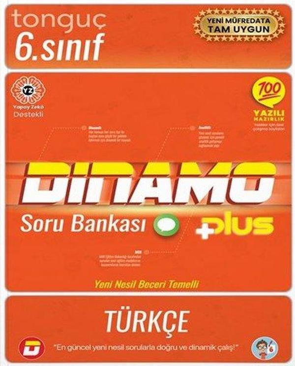 6. Sınıf Dinamo Türkçe Soru Bankası - Tonguç Akademi - Image 1