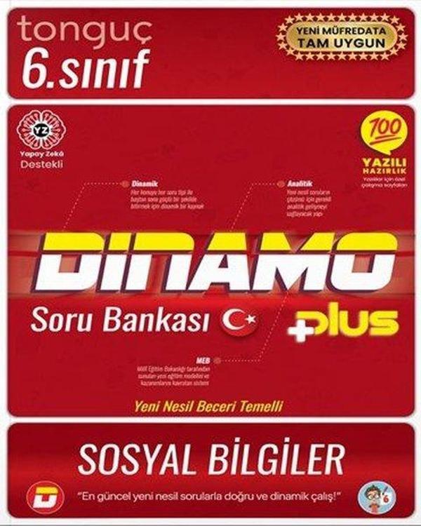 6. Sınıf Dinamo Sosyal Bilgiler Soru Bankası - Tonguç Akademi - Image 1