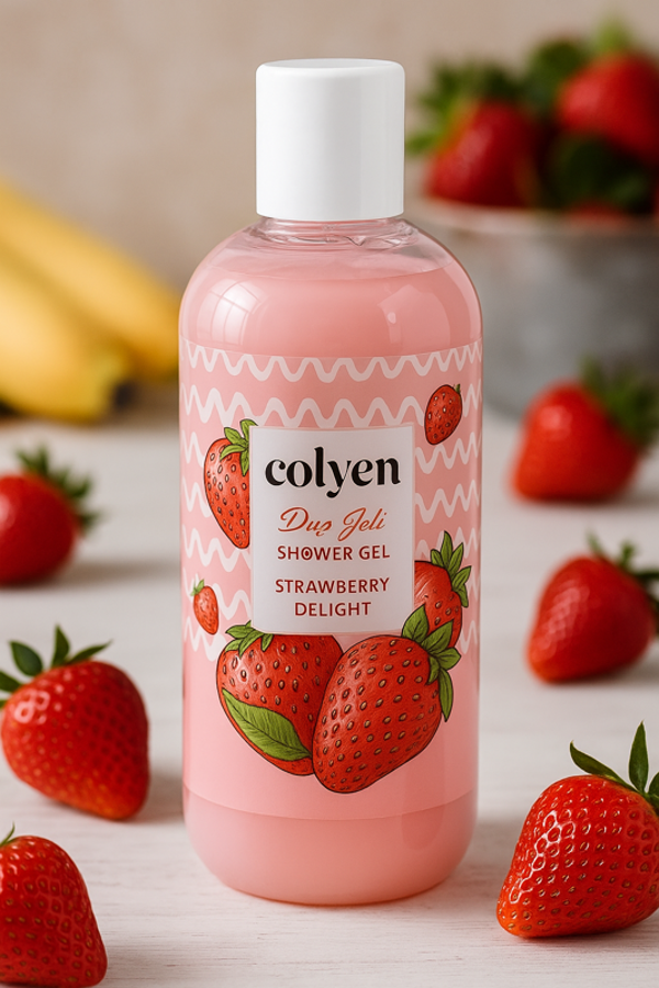 Colyen Strawberry Delight Kokulu Duş Jeli 500 ml - Image 1