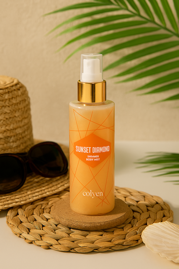 Colyen Sunset Diamond Işıltılı Vücut Spreyi 150 ml - Image 1