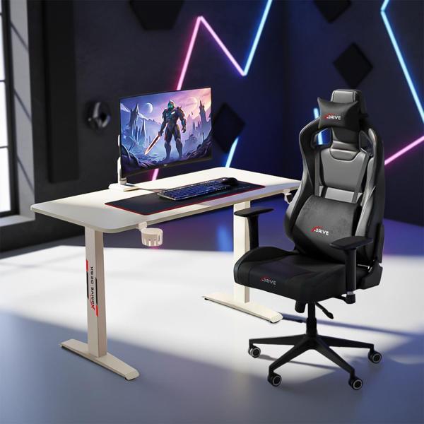 xDrive Rüzgar Oyuncu Masası Siyah (160x70) - Image 1