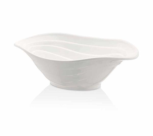 Külsan 18033 Beyaz 33x23cm Gastrobutik Düet Kase - Image 1