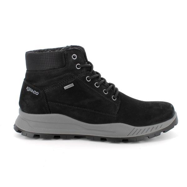Erkek Bot 8629833 IGI&Co NABUK GUM LANA GORETEX Nero - Image 1