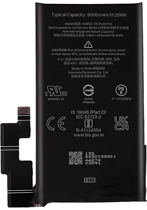 Kdr Google Pixel 7 Pro GMF5Z Batarya Pil - Image 1