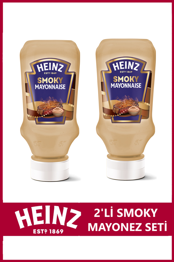 Heinz Smoky Mayonez 225 gr x 2 Adet - Image 1