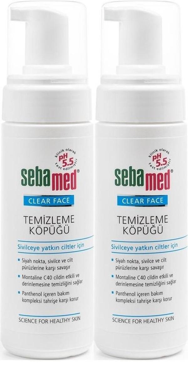 Sebamed Clear Face Yüz Temizleme Köpüğü 150ML (2 Li Set) - Image 1