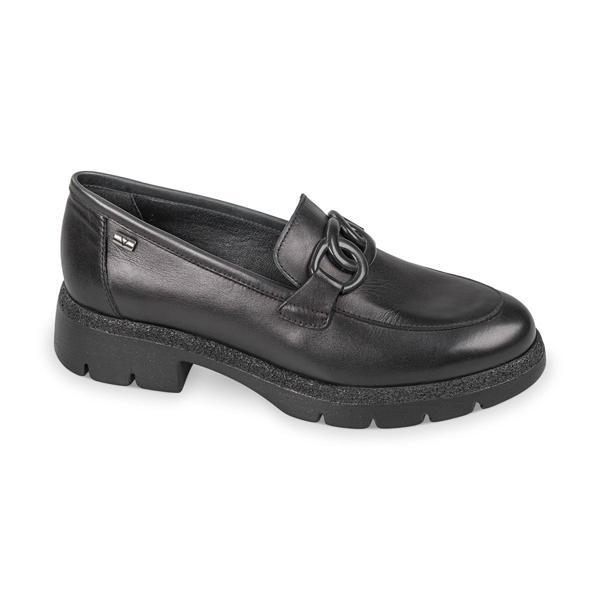 Kadın Oxford ( Klasik) V49550 Valleverde Calz.Donna Scarpa Nappa Nero - Image 1