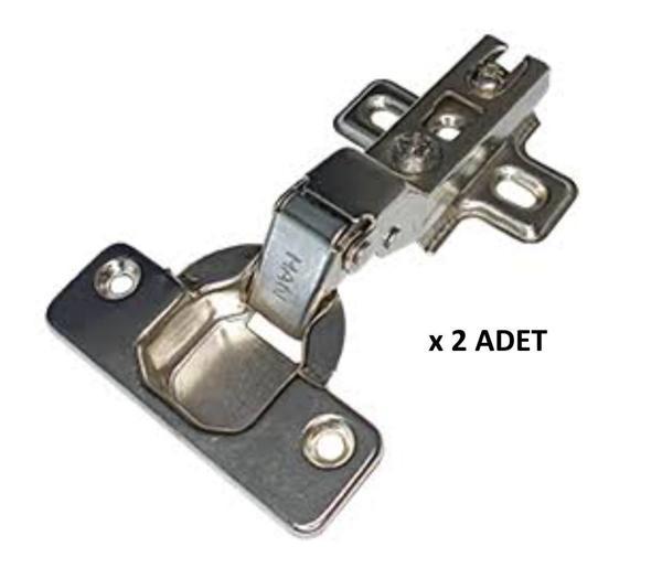 Kenzlife deve boynu menteşe çelik 02 adet mobilya kapakları için  - Image 1