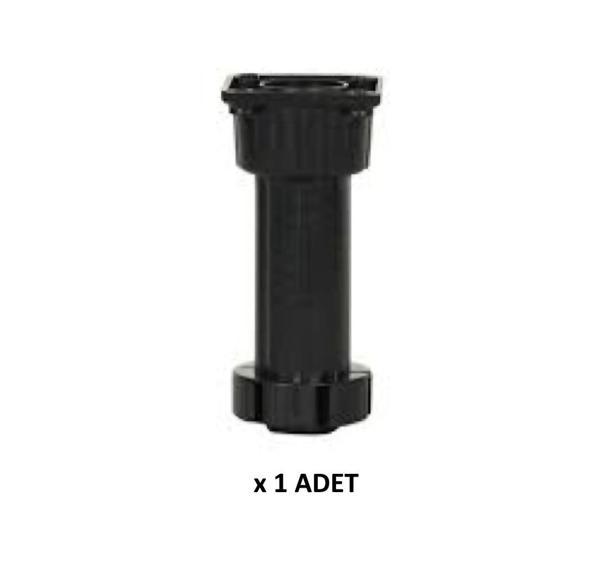 Kenzlife mobilya dolap kanepe ayağı ayarlı ayak siyah plastik 1 adet - Image 1