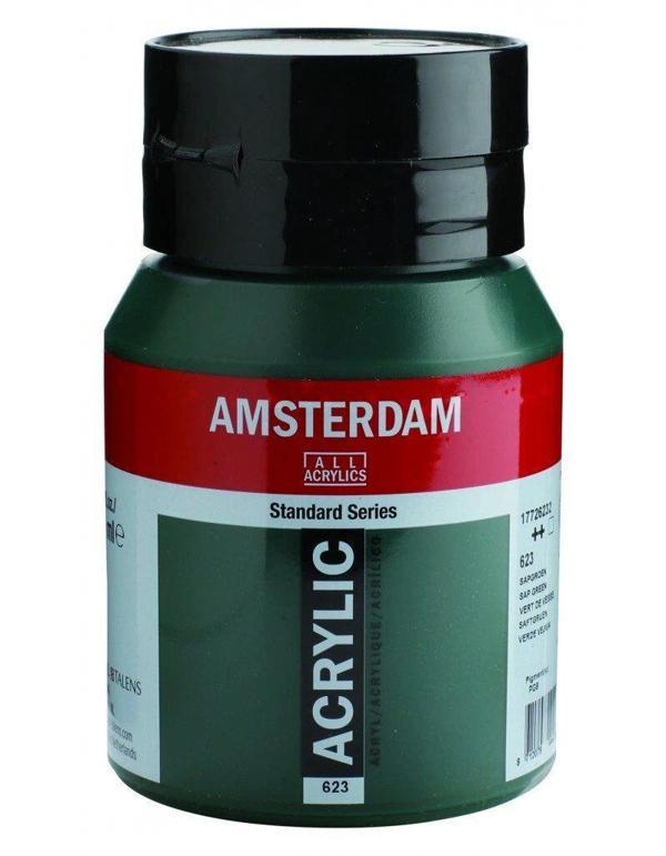 Supertrend Amsterdam Akrilik Boya 500 ml. 623 Sap Green - Image 1