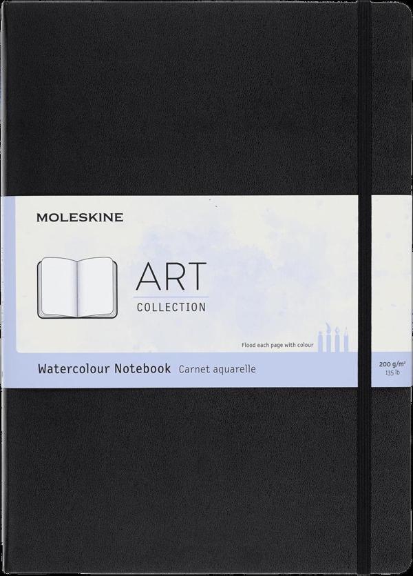 Supertrend Art Collection Sert Kapak Suluboya Defteri 21x30 cm. 200 gr. 60 Sayfa Siyah - Image 1