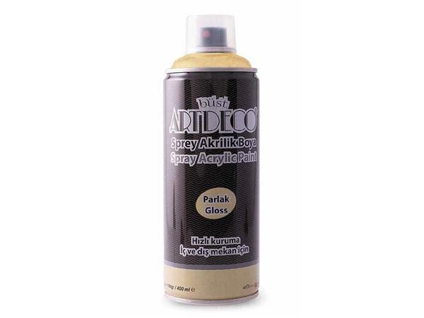 Supertrend Akrilik Sprey Boya 400 ml. METALİK ALTIN - Image 1
