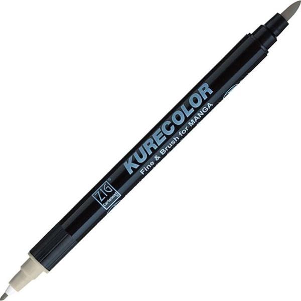 Supertrend Kurecolor Fine & Brush for MANGA Marker Çizim Kalemi W.03 Warm Gray 3 - Image 1