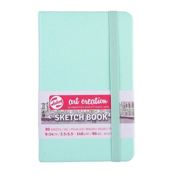 Supertrend Art Creation Sketchbook Sert Kapak Eskiz Çizim Defteri 140 gr. 9x14 cm. 80 yp. PASTEL MİN - Image 1