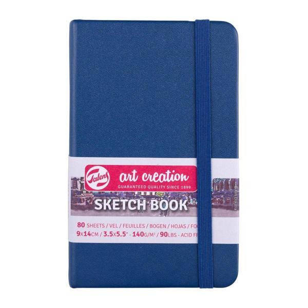 Supertrend Art Creation Sketchbook Sert Kapak Eskiz Çizim Defteri 140 gr. 9x14 cm. 80 yp. NAVY BLUE - Image 1