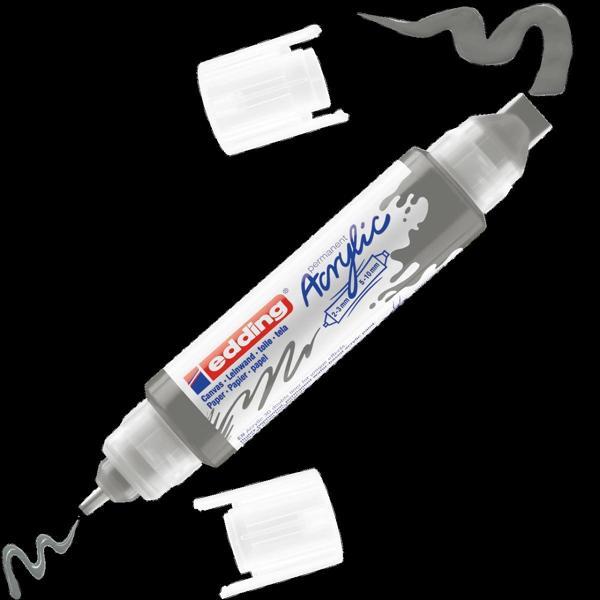 Supertrend 5400 Akrilik Boyama Markörü 3D Double Liner ANTRASİT - Image 1