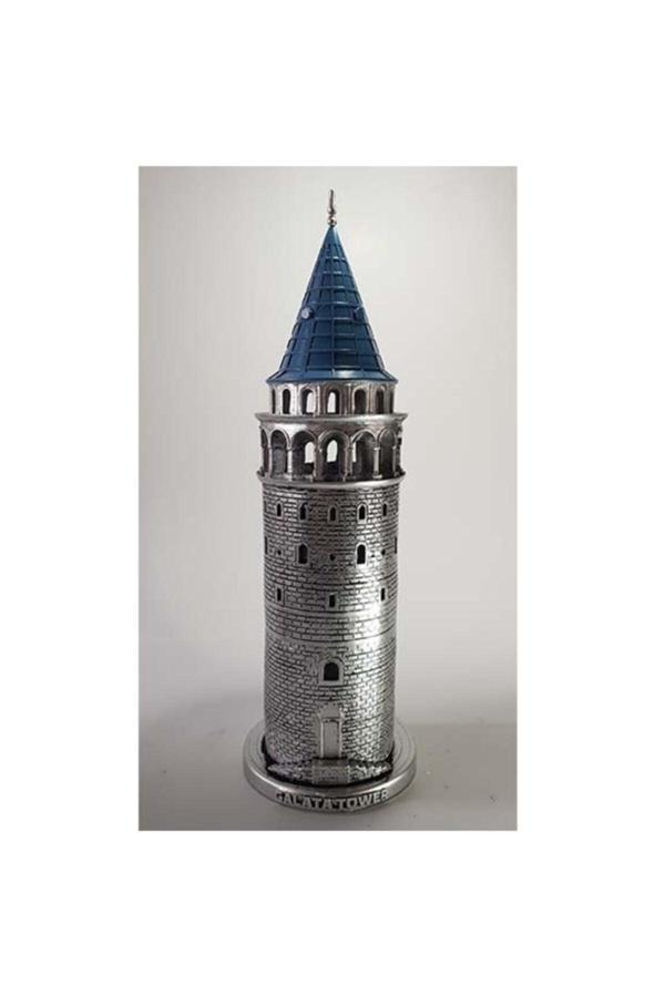 Hediye Seviyorum Galata Kulesi Gümüş 41 Cm - Image 1