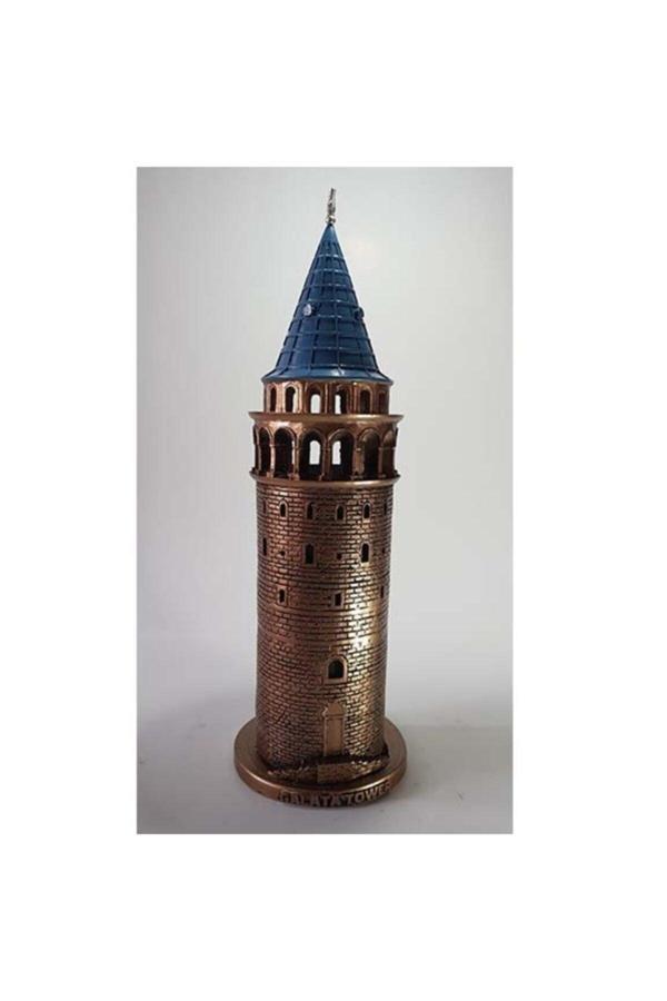 Hediye Seviyorum Galata Kulesi Bronz 41 Cm - Image 1