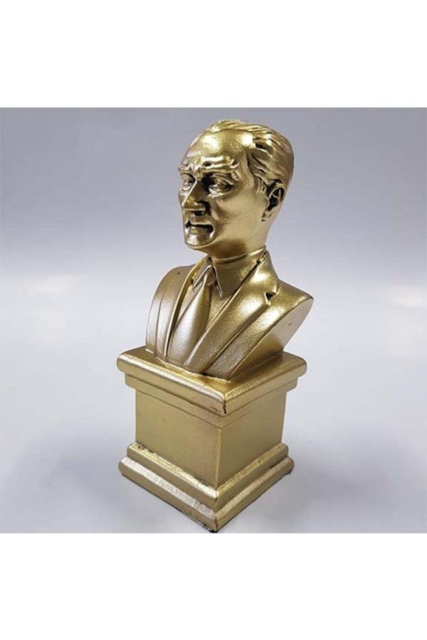 Hediye Seviyorum Altın Atatürk Büst Biblo - Image 1