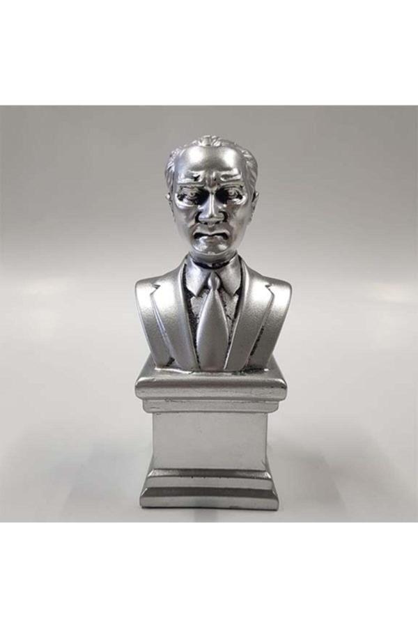 Hediye Seviyorum Gümüş  Atatürk Büstü Biblo - Image 1