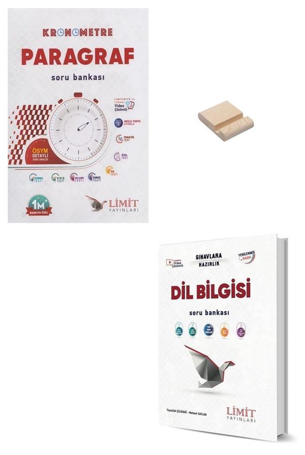 Lİmit TYT Paragraf ve Dil Bilgisi Soru Bankası + Telefon Standı - Limit Yayınları - Image 1