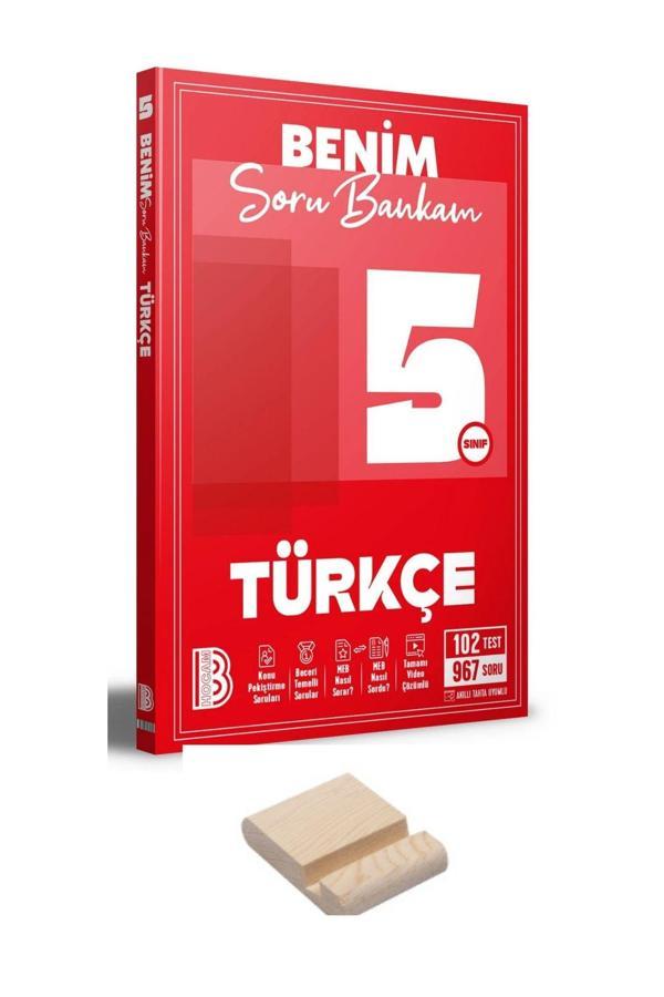 Benim Hocam 5. Sınıf Türkçe Soru Bankası + Telefon Standı - Benim Hocam Yayınları - Image 1