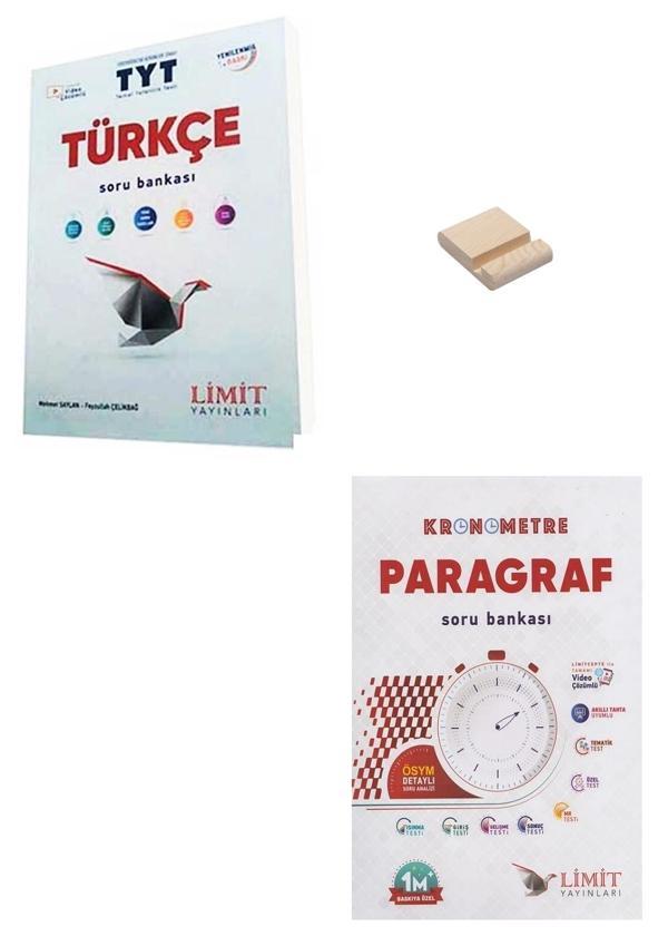 Limit TYT Türkçe ve Paragraf Soru Bankası + Telefon Standı - Limit Yayınları - Image 1
