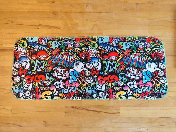 SGE TEKNOLOJİ 70X30 CM PAİNT FOSFORLU DİKİŞLİ MOUSE PAD GAMİNG OYUNCU - Image 1