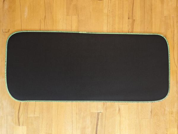 SGE TEKNOLOJİ 70X30 CM FOSFORLU DİKİŞLİ SİYAH KAYDIRMAZ TABAN SPEED YÜZEY OYUNCU MOUSE PAD GAMİNG PAD - Image 1